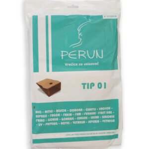 Vrećice za usisavače Perun Tip 01 pack 5/1