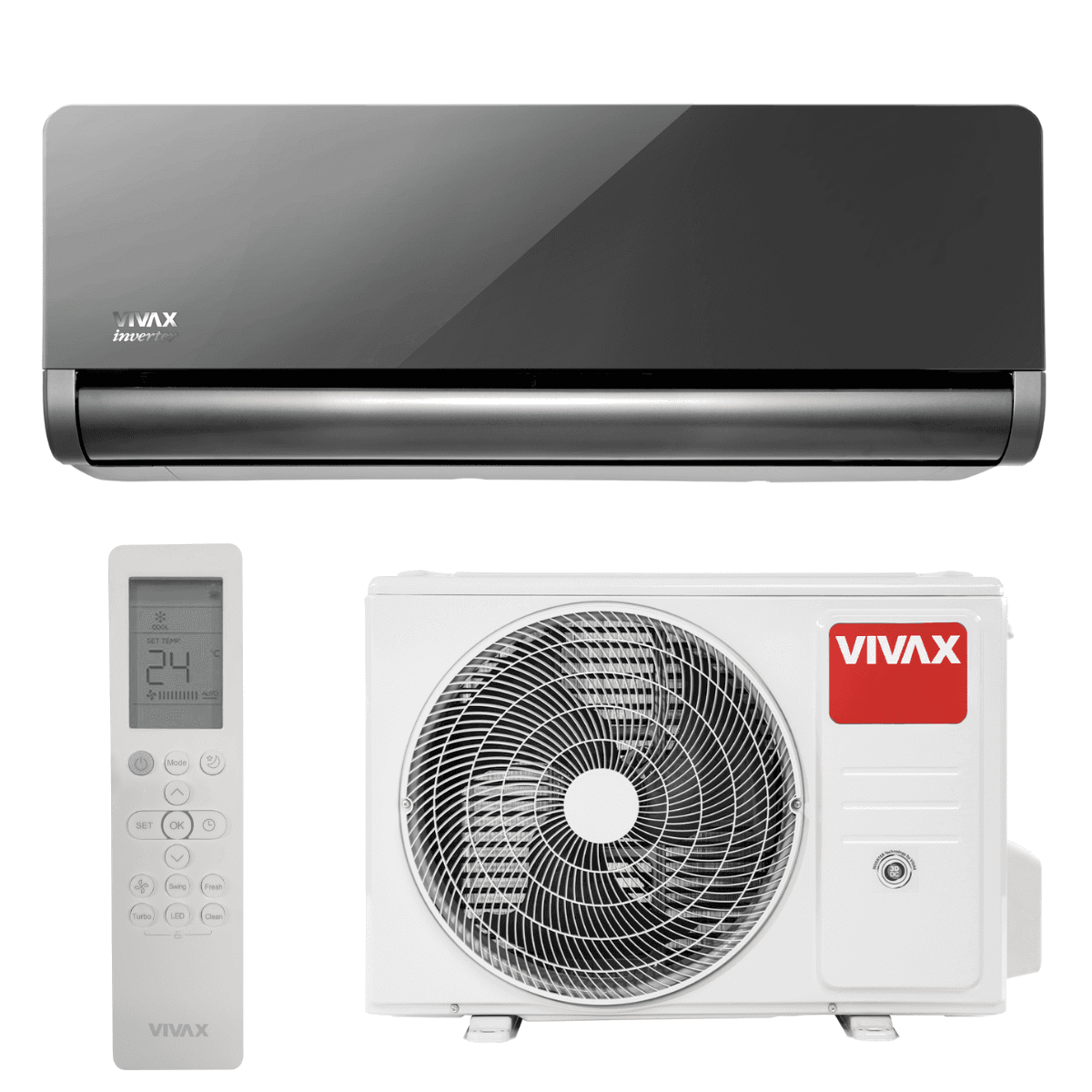 VIVAX 12CH35AEHI GRAY MIRROR 3.5kW