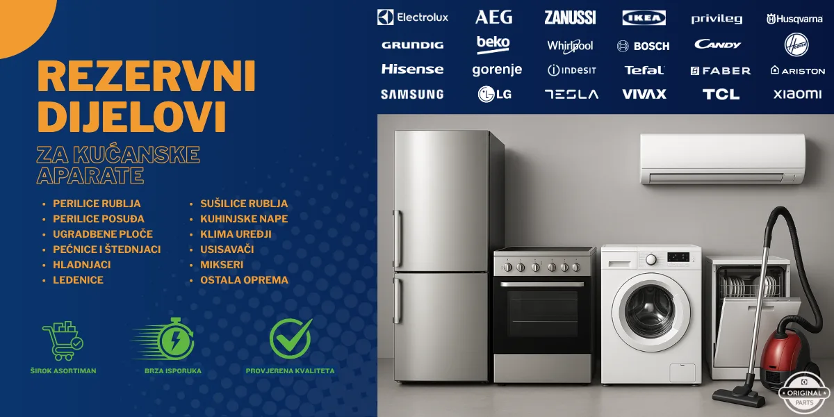 Rezervni dijelovi za kućanske aparate