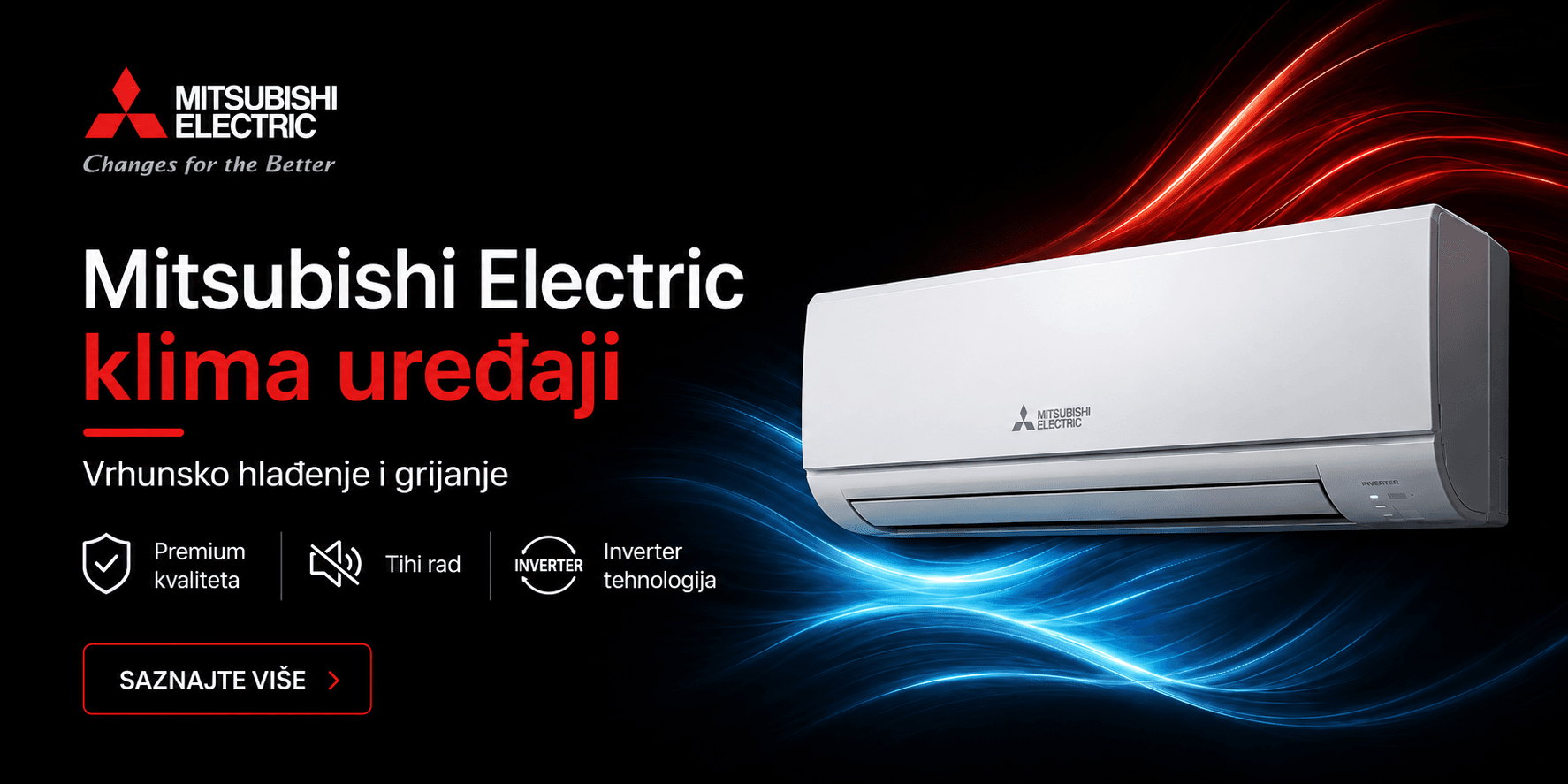 Klima uređaji Mitsubishi Electric