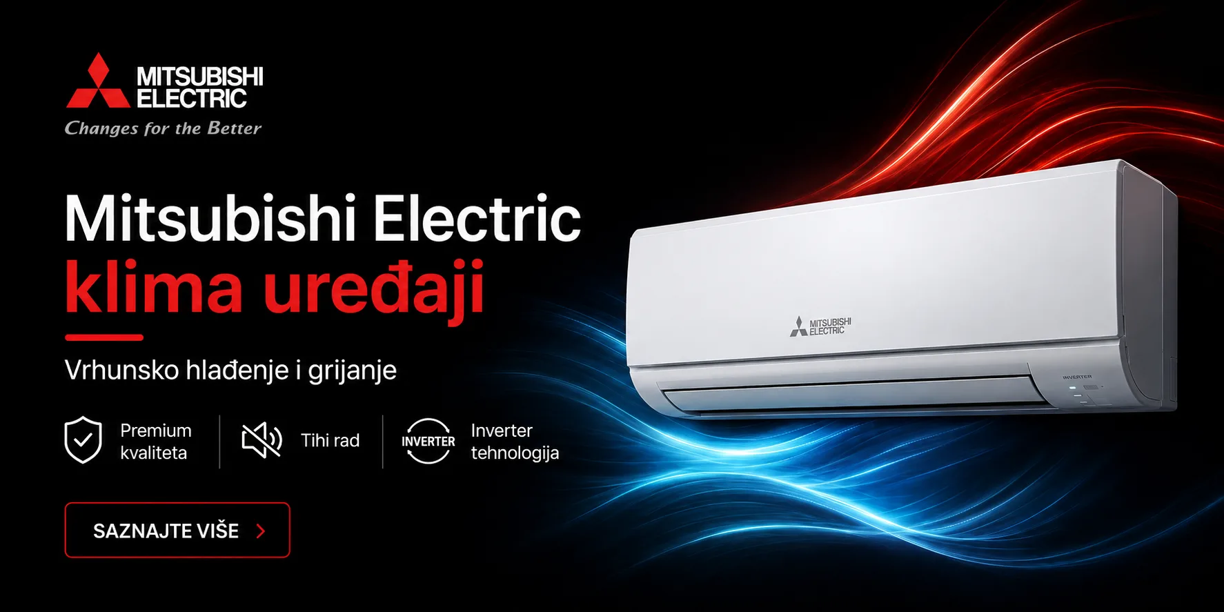 Klima uređaji Mitsubishi Electric