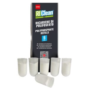 Set polifosfatnih punjenja Mondo RICLEAN PRO za zaštitu bojlera, 6 komada